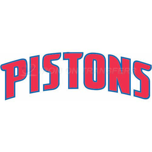 Detroit Pistons Iron-on Stickers (Heat Transfers)NO.1005